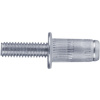 FORTUM skrutky nitovacia oceľová sada 50ks, M4 x 12 mm 4770674