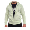 Alpha Industries Basic Zip Hoody SL pánska mikina mint Veľkosť: M, Farba: zelená