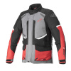 Bunda ANDES V3 DRYSTAR, ALPINESTARS (šedá/černá/červená, vel. 2XL)