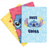 Sada zápisníků A5 Lilo a Stitch 3ks