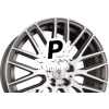 MB-DESIGN KV4 Grau Matt Lackiert Front Poliert 10.00 x 22 ET 40 5x120