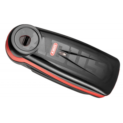 zámok kotúčovej brzdy s alarmom Detecto 7000 RS1 (tŕň 3 x 5 mm), ABUS (červené logo)
