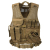ROTHCO vesta taktická CROSS DRAW MOLLE COYOTE BROWN