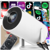 Projektor OdSerca LED 720p s Androidom 11, Wi-Fi, Bluetooth, biely