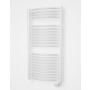 ISAN Linosia Plus Elektrický kúpeľňový radiátor oblý 730/600 (v / š),rebrík biely,400 W DLIP07300600MK01