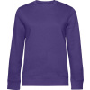 B&C | QUEEN Crew Neck, Dámska mikina, fialová radiant, S