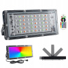 HALOGÉN NAŚWIETLACZ REFLEKTOR LED LAMPA RGB STROBOSKOP PÁRTY 16