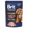 Brit Premium By Nature Pouch Gravy Fillets Puppy Morčacie a mrkva 85g
