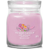 Aromatická svíčka Signature sklo střední Hand Tied Blooms 368 g - Yankee Candle