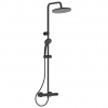 Ideal Standard CeraTherm Sprchový set T25 s termostatom, 20 cm, 1 prúd, čierna A7546XG