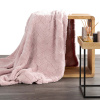 Design 91 DEKA Z MIKROFLANELU CARO 200X220 CM PÚDROVÁ
