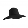Klobúk slamený Beechfield Marbella Wide-Brimmed - čierny