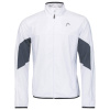 Chlapčené mikiny Head Club 22 Jacket - white/navy - Biely (176 cm)