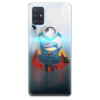 Silikonové pouzdro iSaprio - Samsung Galaxy A51 - Mimons Superman 02 (Odolný silikonový kryt, obal, pouzdro iSaprio - Samsung Galaxy A51 - Mimons Superman 02 - skvělá ochrana a pružnost, stylový UV po