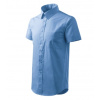 Adler Shirt short sleeve košile pánská nebesky modrá 3XL