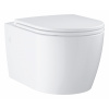 Grohe Start wc misa s pomaly sa sklápajúcim sedadlom závesné bez oplachovacieho kruhu biela 103848SH00