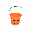 Tekvicové Vedierko 18x16 cm - na Karneval a Dekorácie na Párty