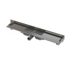 ALCA APZ104-1050 Flexible Low - Podlahový žľab s okrajom pre perforovaný rošt