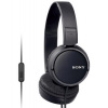 Sony SONY MDR-ZX110AP Uzavřená sluchátka na uši - Black