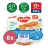 6x HAMI Príkrm v tanieriku Zeleninové ratatouille s morskou rybou 230g, 12+