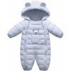 Detská kombinéza - GDFG 90 Blue Baby Suit (Romper pre deti s mopom pre deti -)