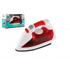 Teddies Žehlička plast 17cm na batérie so zvukom so svetlom v krabici 21x13x9cm