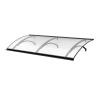 LANIT PLAST strieška nad dvere LANITPLAST LARUS XL 197/85 antracit LG2577 – cena za ks