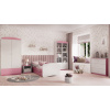 BabyBeds Zostava do detskej izby vrátane postelí s úložným priestorom Babydreams Farebné prevedenie: Růžová, Velikost postele: 180x80 cm