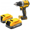 DeWALT DCD800E2T SKRUTKOVAČ 18V XR POWERSTACK 2x 1,7 Ah