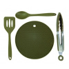 TRAKKER Silikónový, kuchynský príbor Armolife Silicone Utensil Set