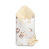 Zavinovačka pre bábätko, mušelín, bavlna - Králičkovia, béžová