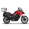 SHAD Kompletná sada sedlových brašní SHAD TERRA TR40 adventure a hliníkového kufra SHAD TERRA 55L vrátane montážnej sady SHAD DUCATI MULTISTRADA 950 / 1200 / 1260