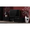 Cama Meble Tv stolík SOHO 180 S3, čierny mat/čierny lesk