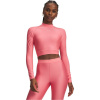 Under Armour UA HG Crop Mock LS Ld63 Pink 16 (XL)