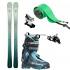 ROSSIGNOL SKIALPOVÝ SET - Lyže Escaper W 80 + Skialp viazanie Look ST 10 + Lyžiarky Scarpa F1 wmn antracite aqua +Skialp pásy L2 Skin Escaper 80