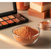 Mica pigment oranžový, práškové farbivo na výrobu očných tieňov, rúžov a mydiel. Hmotnosť: 5 g Vytvorte si vlastné odtiene make-upu, mydiel a bômb do kúpeľa.