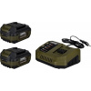 Startovací sada START SET-CMFL nabíječka+2 ks akumulátoru 4,0 Ah Narex CAMOUFLAGE 65406019