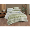 Obliečky francúzske bavlna 200x200,70x90 Linea green