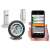 TFA Dostmann Weatherhub SmartHome System Cossy Radar detektor plísně bílá 31.4008.02