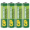 Zinko-chloridová batéria GP Greencell R6 (AA), 4 ks