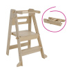Kondela Montessori skladacia učiaca veža, prírodná, URIAN