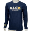 Tričko Illex Long Sleeved Navy Blue Veľkosť L