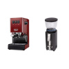 Gaggia New Classic EVO, red + ECM C-Manuale 54, anthracite