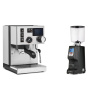 Rancilio Silvia BC PID + Eureka Atom Specialty 75, black