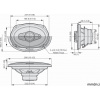 Pioneer TS-A6991F | 6x9 palcov | 5-pásmový koaxiálny reproduktor