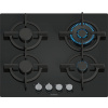 Siemens EP6A6HI10 iQ500 - Plynová varná doska - 60 cm - tvrdené sklo, čierna
