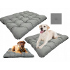 Pelech pre psa s vankúšom PRESTIGE 100 x 70 cm, vodeodolné, sivé