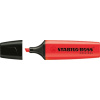 Stabilo BOSS Original zvýrazňovač Červená, 10 ks, 1 ks