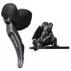 SHIMANO kot brzd-set GRX BR-RX820+ST-RX820 před/levá J-kit (ST) polymer + chl BH90/100cm pro 160mm k