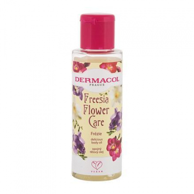 Dermacol Freesia Flower Care regenerační tělový olej 100 ml pro ženy